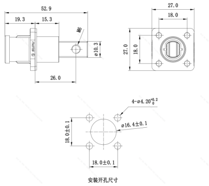 儲(chǔ)能連接器IP67 ESF-RS120A25YB1