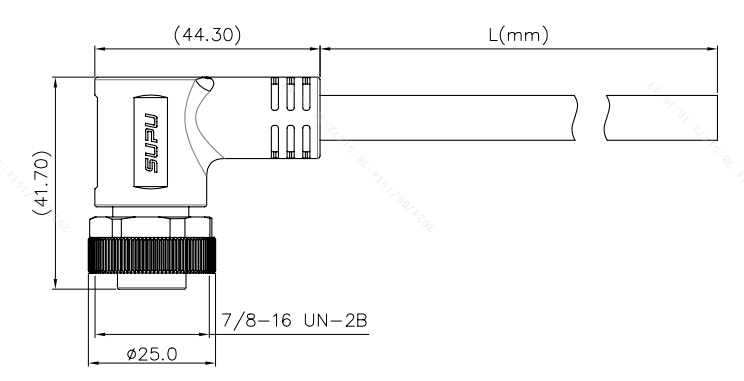 7/8 圓形連接器M7/8U05C-FMSRA-UC001BH