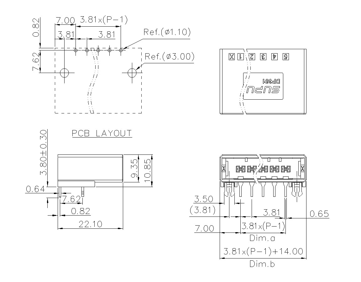 動態(tài)接插件連接器DP381H1XXF-BK-0X10-速普電子