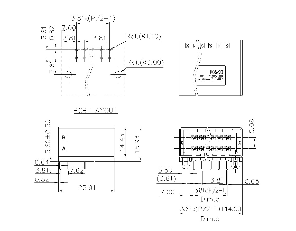 動(dòng)態(tài)接插件連接器DP381H2XXF-BK-0X10(04~20P)-速普電子