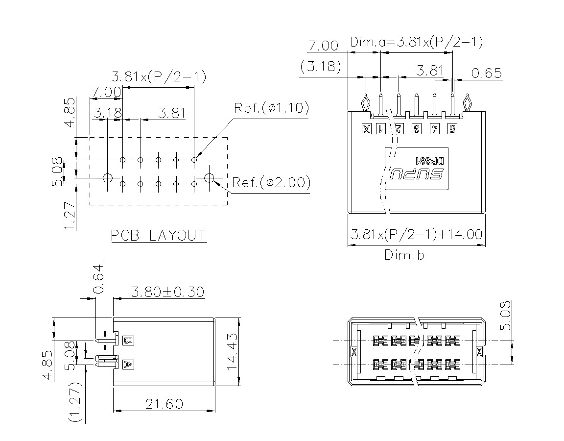 動態(tài)接插件連接器DP381V1XXF-BK-0Y10(03-10)-速普電子