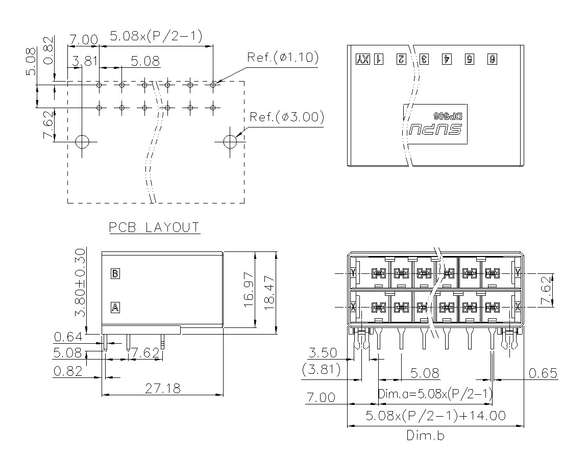 動態(tài)接插件連接器DP508H2XXF-BK-XY10-速普電子