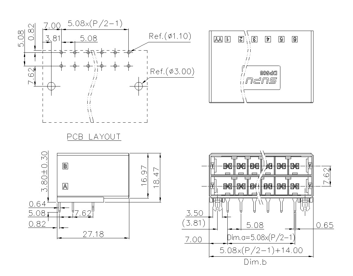 動態(tài)接插件連接器DP508H2XXF-BK-YY10-速普電子