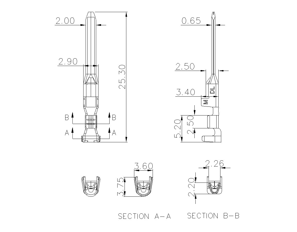 動(dòng)態(tài)接插件連接器DL508V30M-03-0500-速普電子